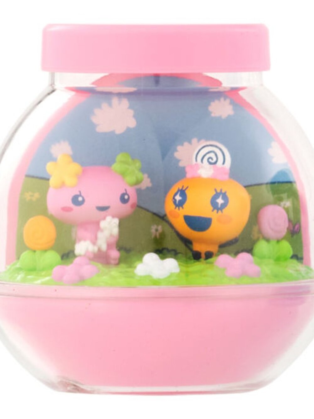 Bandai x Tamagotchi Capsurium Gashapon - Pink (Furawatchi & Memetchi)